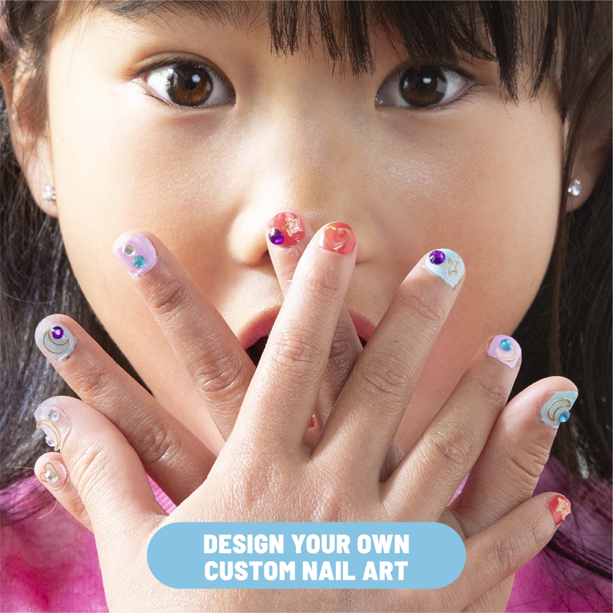 Claire’s® Ultimate Glamour Box Slumber Party Makeover Set, Kids Makeup Kit, Girls Slumber Party, Ages 8+