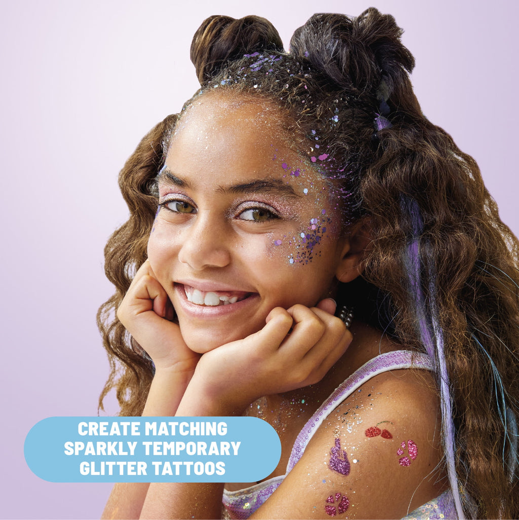 Claire’s® Ultimate Glamour Box Slumber Party Makeover Set, Kids Makeup Kit, Girls Slumber Party, Ages 8+