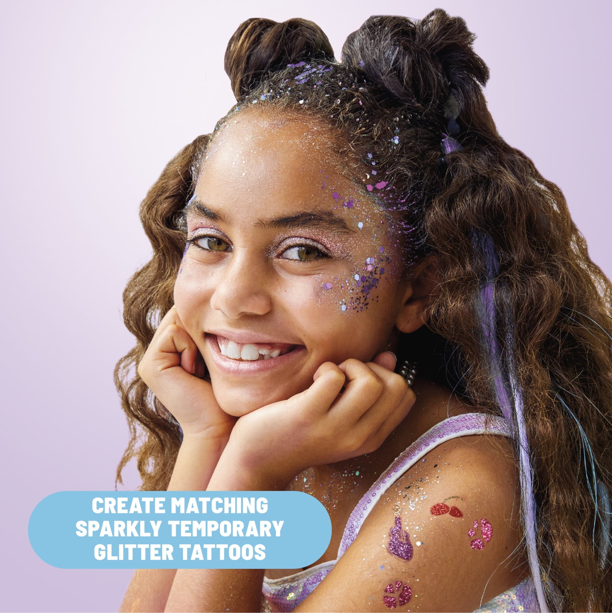 Claire’s® Ultimate Glamour Box Slumber Party Makeover Set, Kids Makeup Kit, Girls Slumber Party, Ages 8+