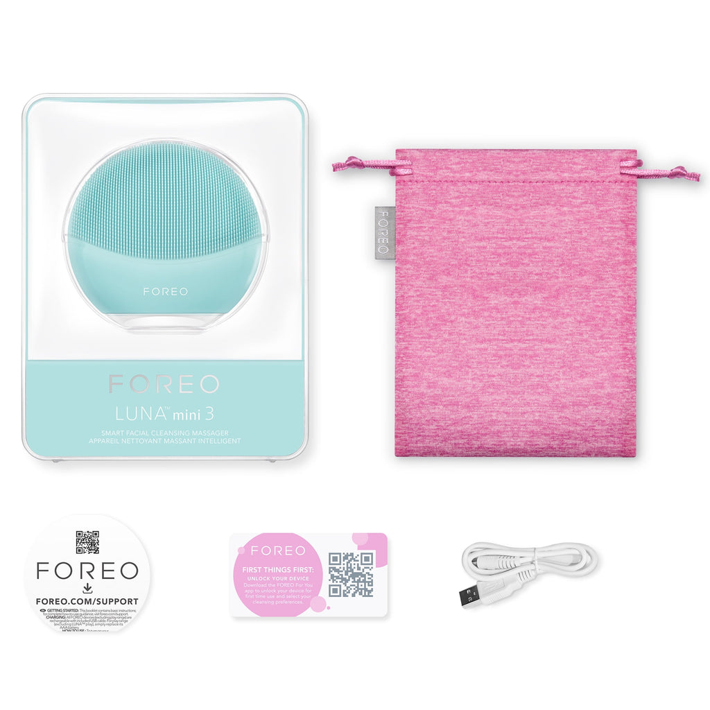 FOREO LUNA MINI 3 Cleansing Facial Brush - Mint