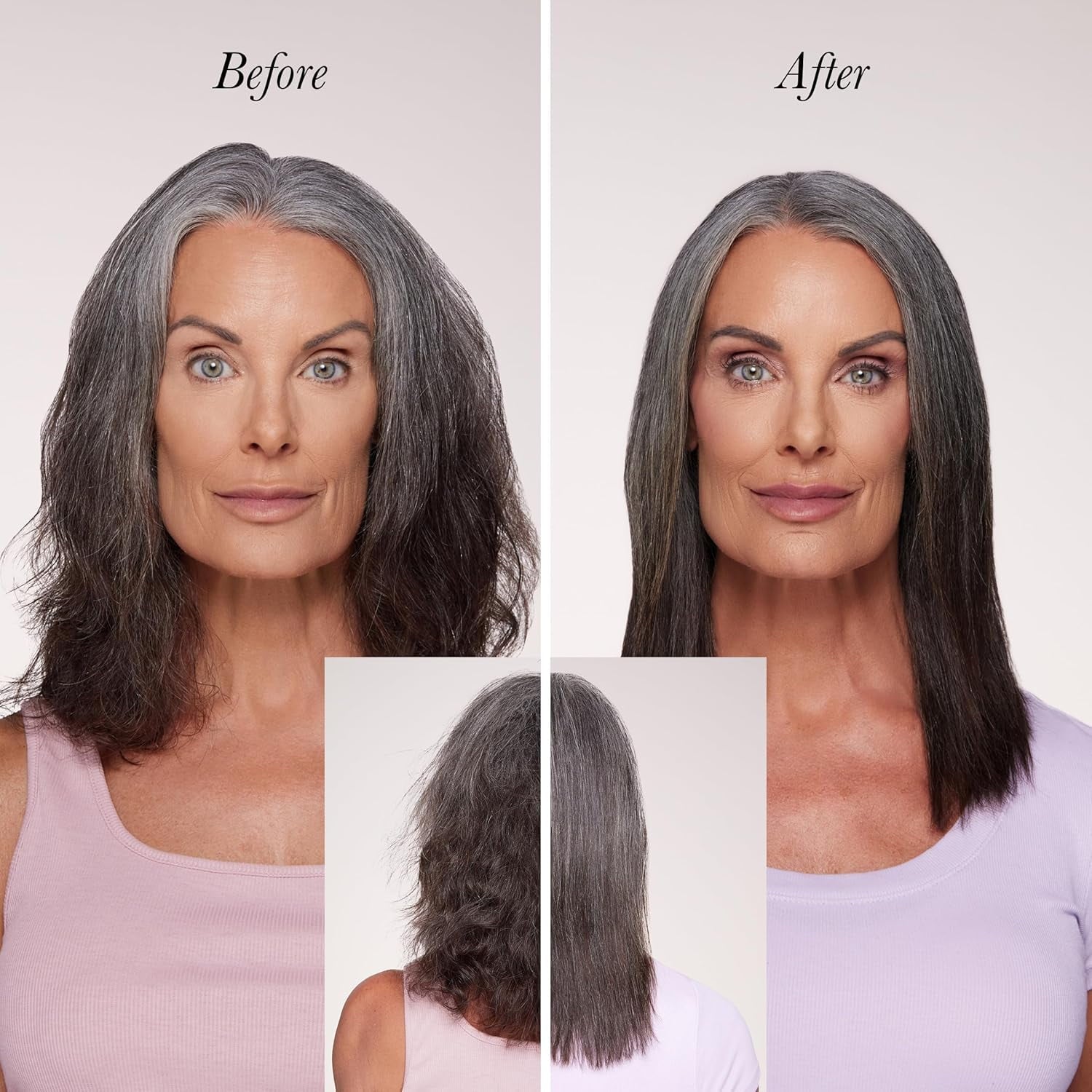 L'ANGE HAIR Le Duo Edge 360° Airflow Titanium Styler Blush | 1” Wide Titanium Plates with Rounded Corners & Softly Beveled Edges (Blush)