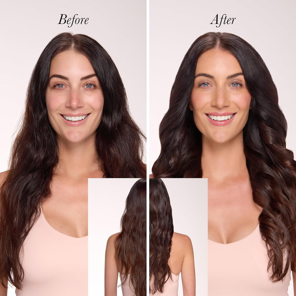 L'ANGE HAIR Le Duo Edge 360° Airflow Titanium Styler Blush | 1” Wide Titanium Plates with Rounded Corners & Softly Beveled Edges (Blush)