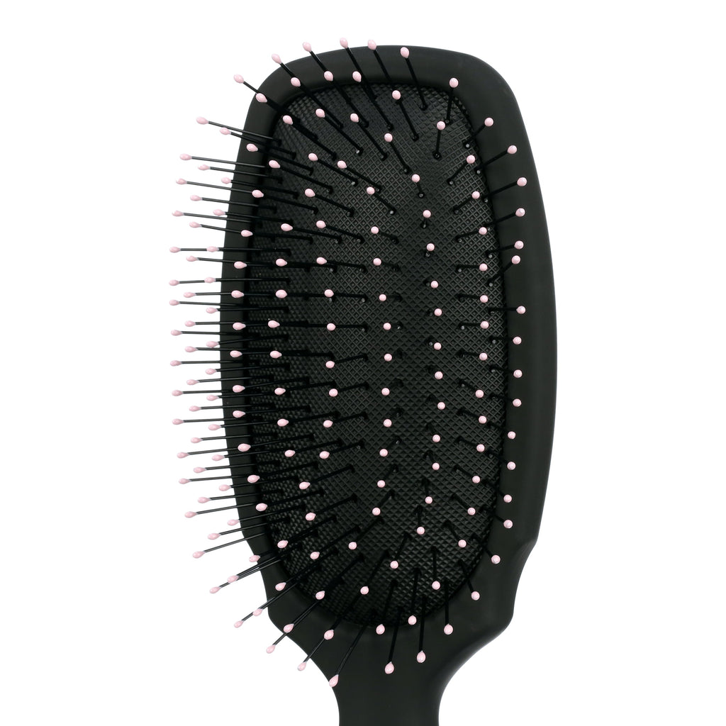Gimme Beauty Hairbrush Detangle Fine Hair Synthetic Bristles Black 1ct