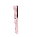 L'ANGE HAIR Le Duo Edge 360° Airflow Titanium Styler Blush | 1” Wide Titanium Plates with Rounded Corners & Softly Beveled Edges (Blush)