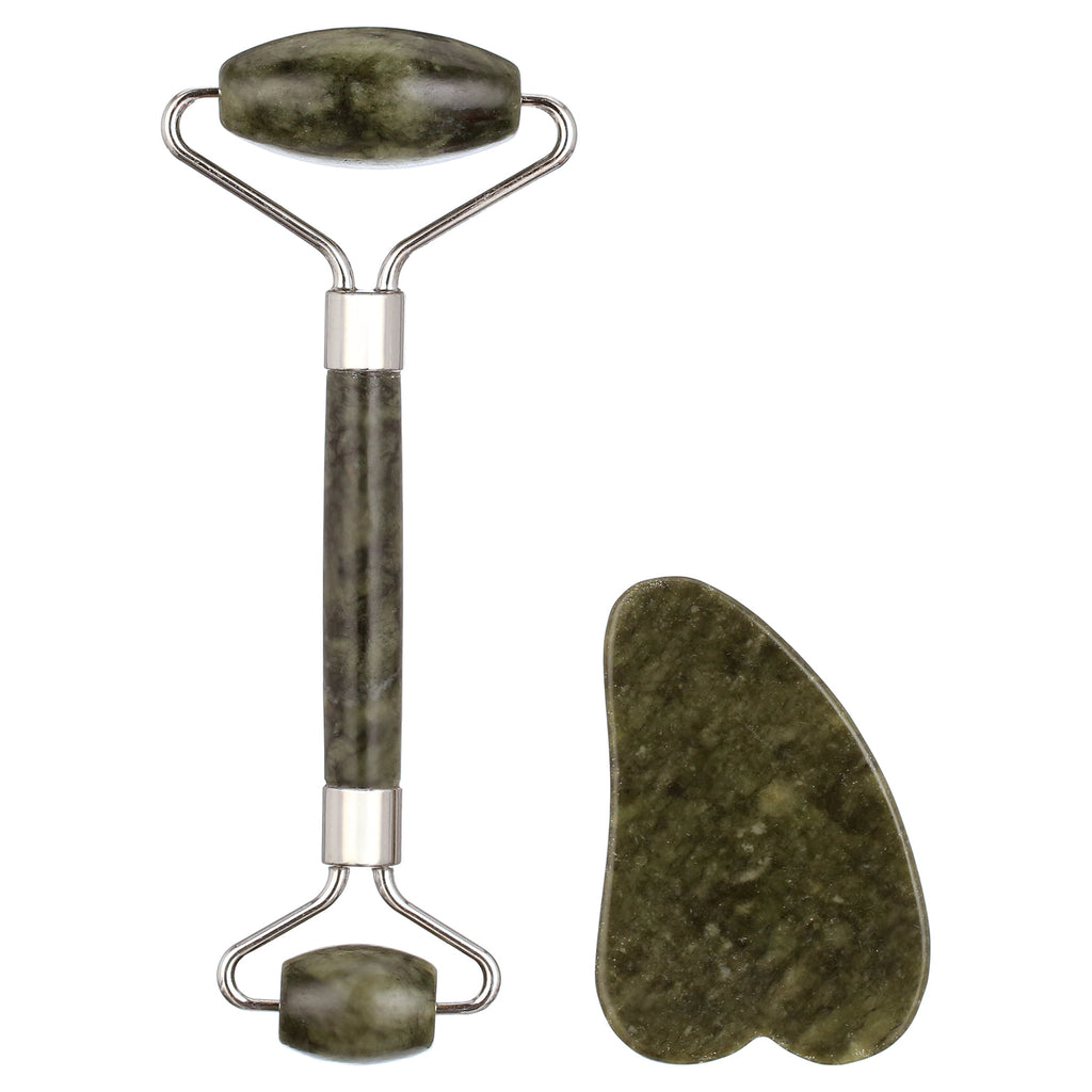 Precision Beauty Jade Roller and Gua Sha Set