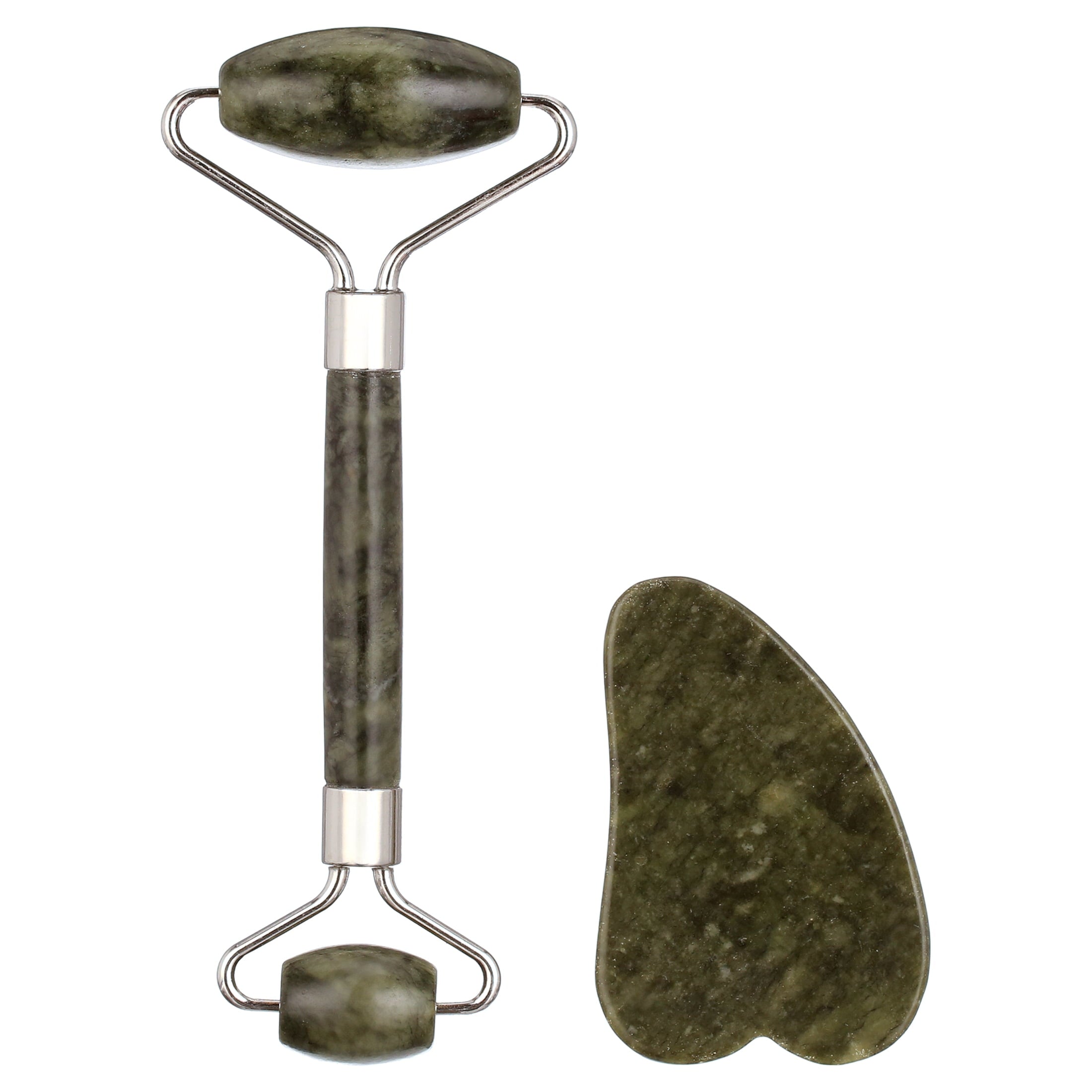 Precision Beauty Jade Roller and Gua Sha Set