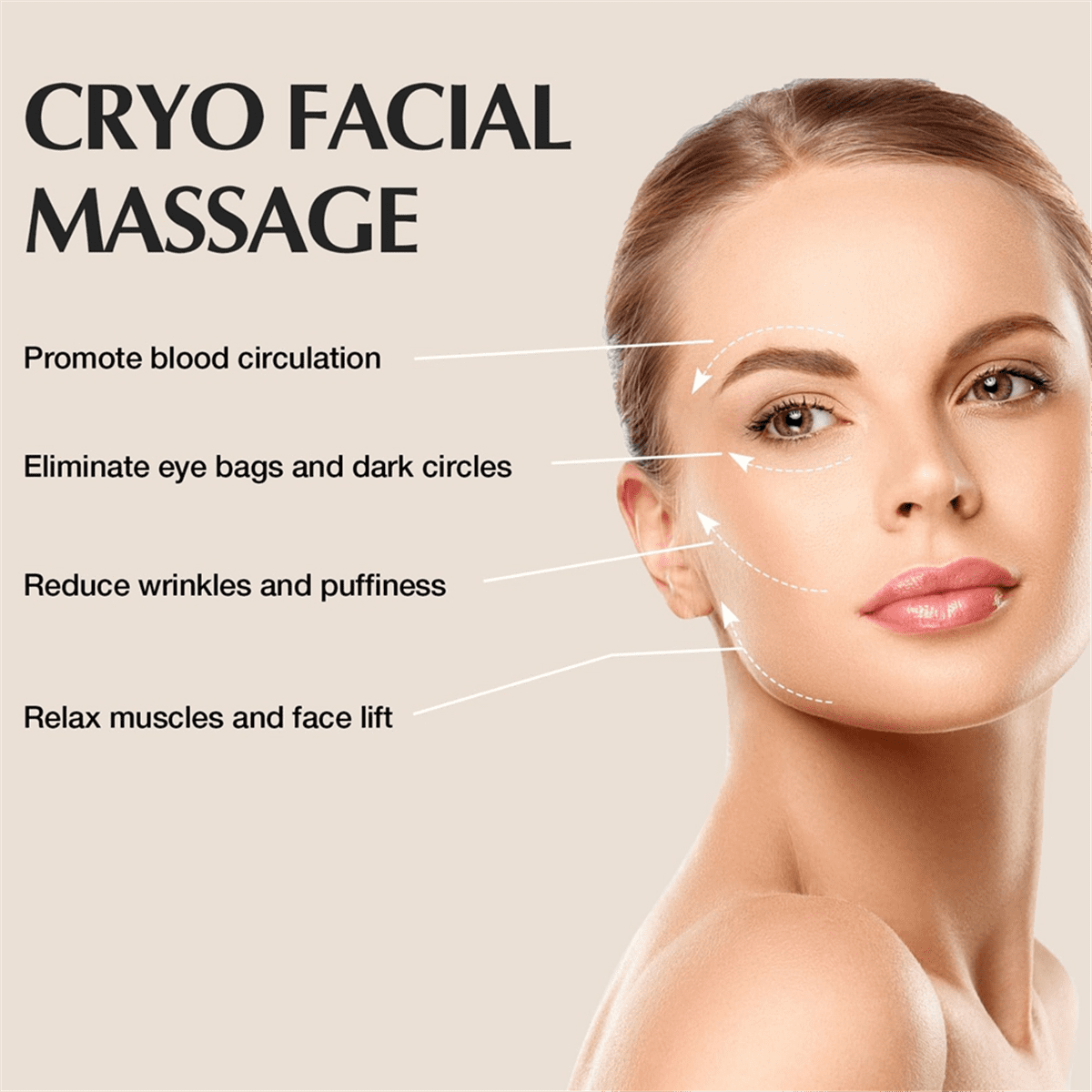 2-In-1 Gua Sha Sticks, Facial Skin Care Tools for Women Face and Eyes Massage, Stainless Steel Esthetician Supplies