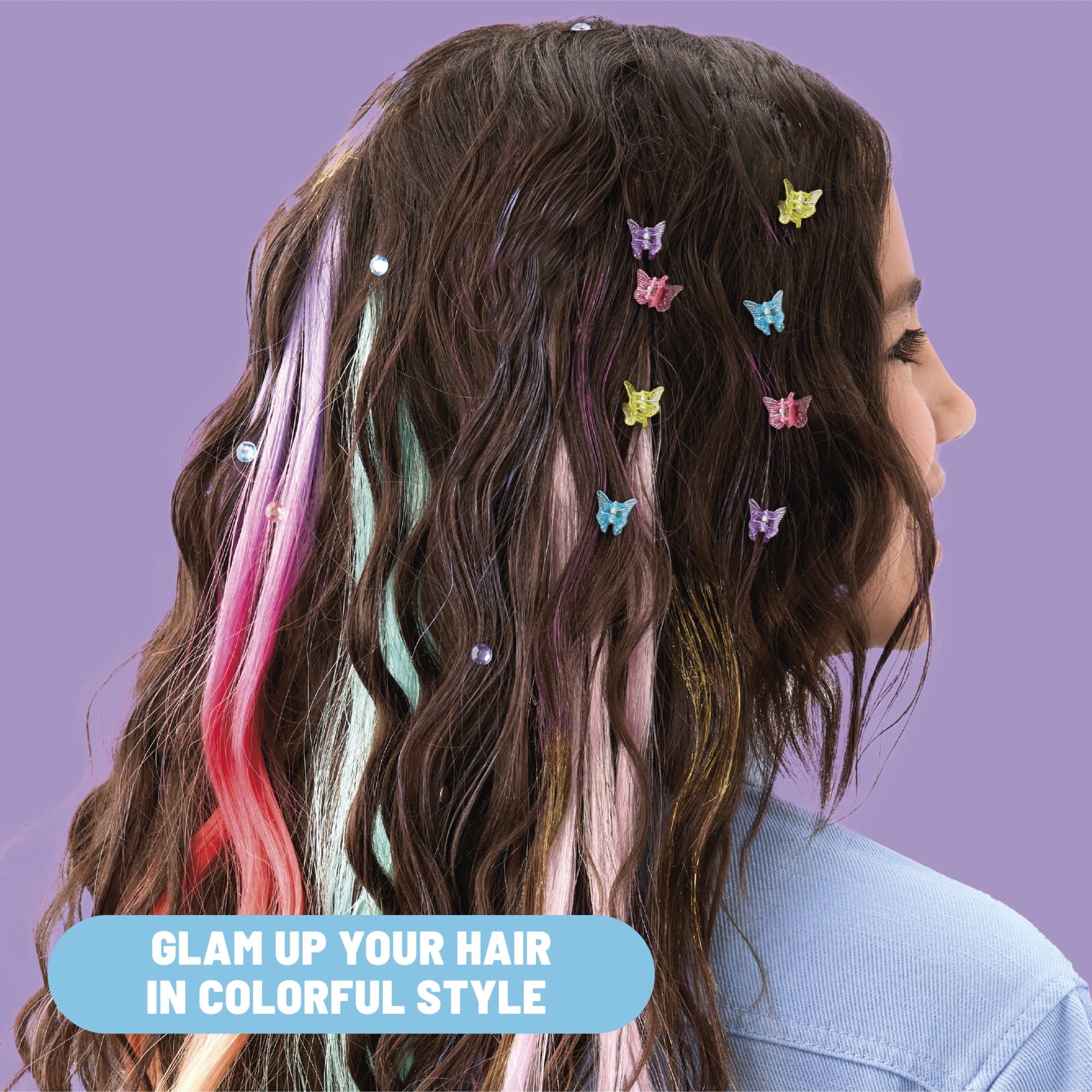 Claire’s® Ultimate Glamour Box Slumber Party Makeover Set, Kids Makeup Kit, Girls Slumber Party, Ages 8+